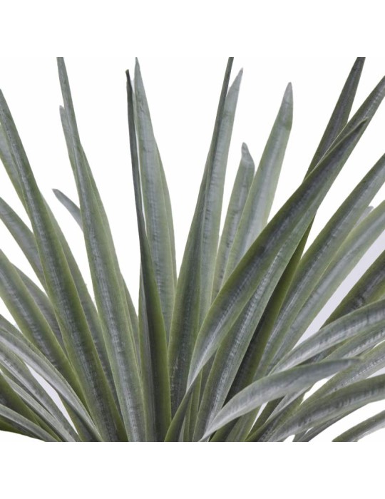 Bromelia Artificiale con Vaso H.45 cm Verde -...