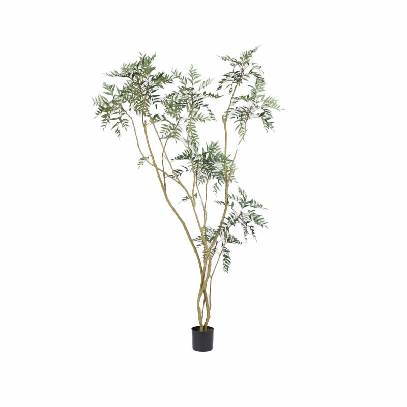 Pianta Artificiale di Lusso Berberis Fortunei con Vaso H250 cm – EDG Enzo De Gasperi