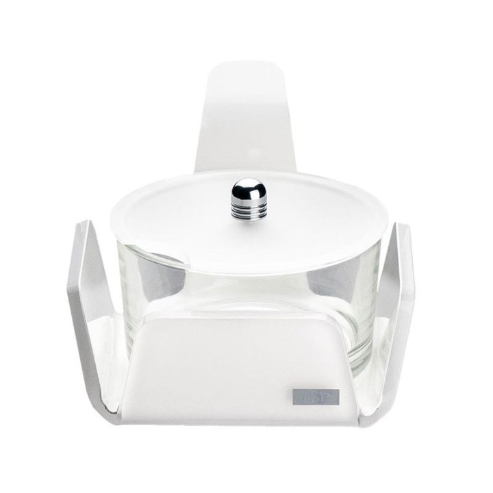 Vesta Formaggera Like Water tonda bianco satinato