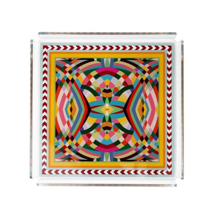 Vesta Svuotatasche plexiglass Rainbow