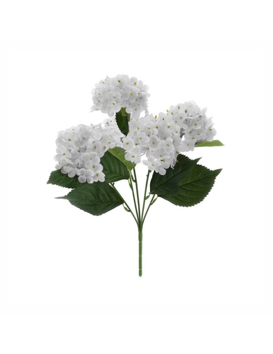 CESPUGLIO 6 ORTENSIE L.38CM BIANCO