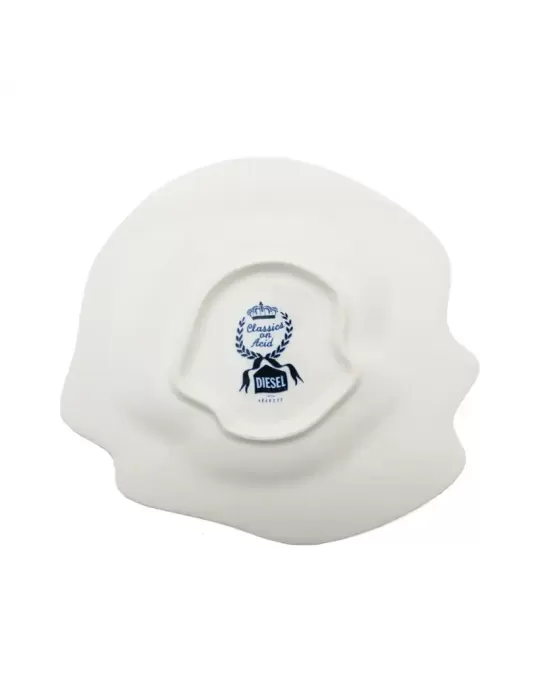 PIATTO DESSERT IN PORCELLANA "CLASSIC ON ACID" Cm.