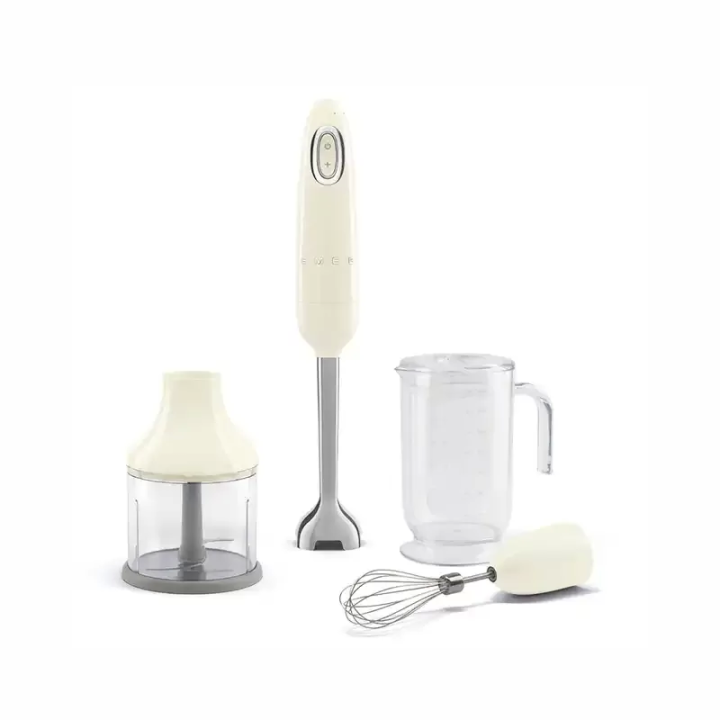 Smeg Frullatore a immersione 50's Style bianco con accessori