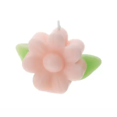 CANDELA FIORE ROSA 7,5X4X5,5CM