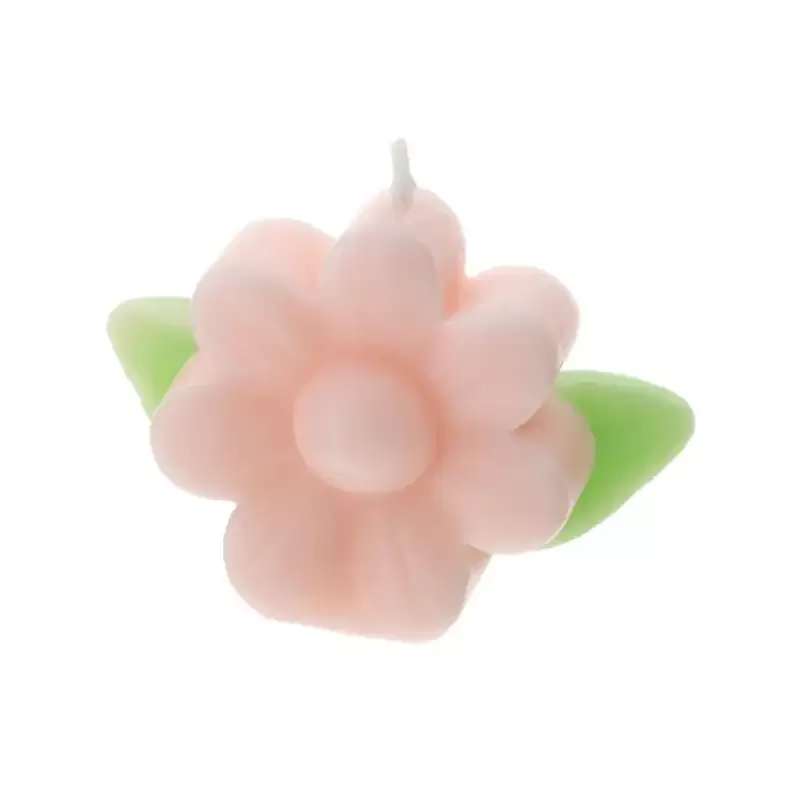 CANDELA FIORE ROSA 7,5X4X5,5CM