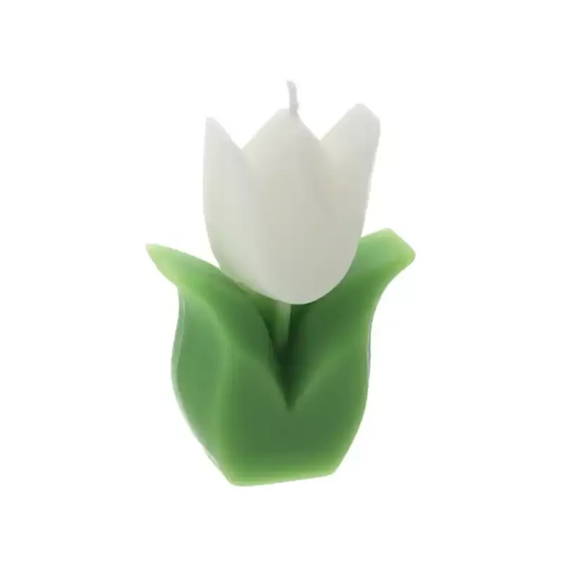 CANDELA TULIPANO BIANCO 6X3X8,5CM