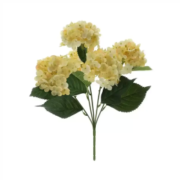Hervit Cespuglio di 6 ortensie in tessuto 38 × 38 cm