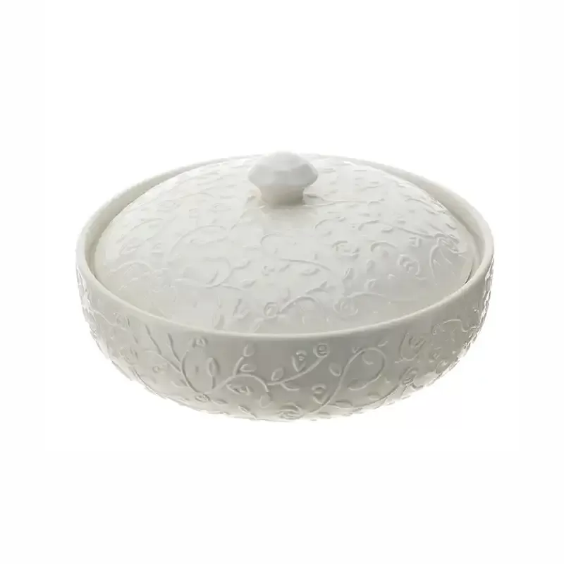 Ciotola in Porcellana con Coperchio Romance Hervit – Ø 20 cm