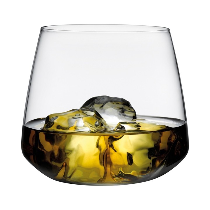 Nude Set di 4 bicchieri da whisky Mirage da 385 ml