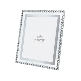 Hervit Creations Cornice trasparente argento 29 × 33 cm
