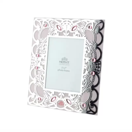 Hervit Creations Cornice Byzantium vetro rosa 24 × 29 cm