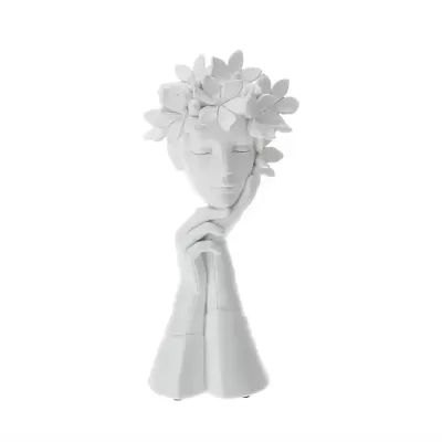 LADY DREAM RESINA BIANCA 21CM FLOREALE