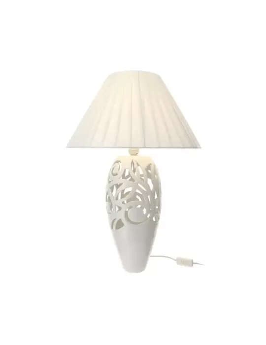 LAMPADA JOLIE CERAMICA TRAF.65CM(H)