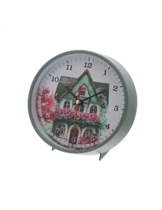 OROLOGIO DA TAVOLO TONDO COTTAGE DIA.15C