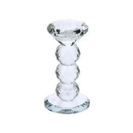 Hervit Creations Portacandela trasparente Ø 8 cm