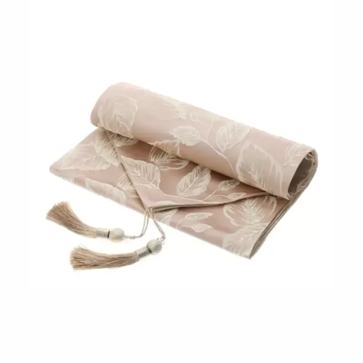 Hervit Creations Runner Foliage rosa e oro 33 × 180 cm