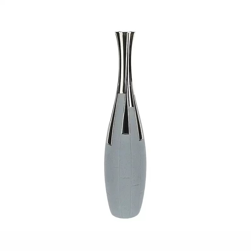 VASO GRES ATLAS GRIGIO/BLU DIA.14X60CM