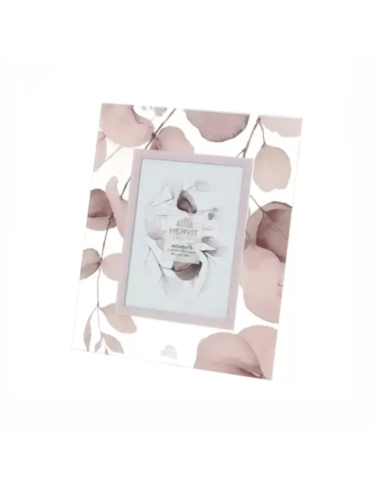 CORNICE VETRO BOTANIC ROSA 24X29