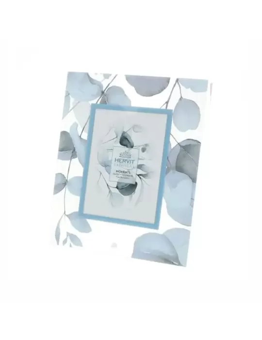 CORNICE VETRO BOTANIC BLU 24X29