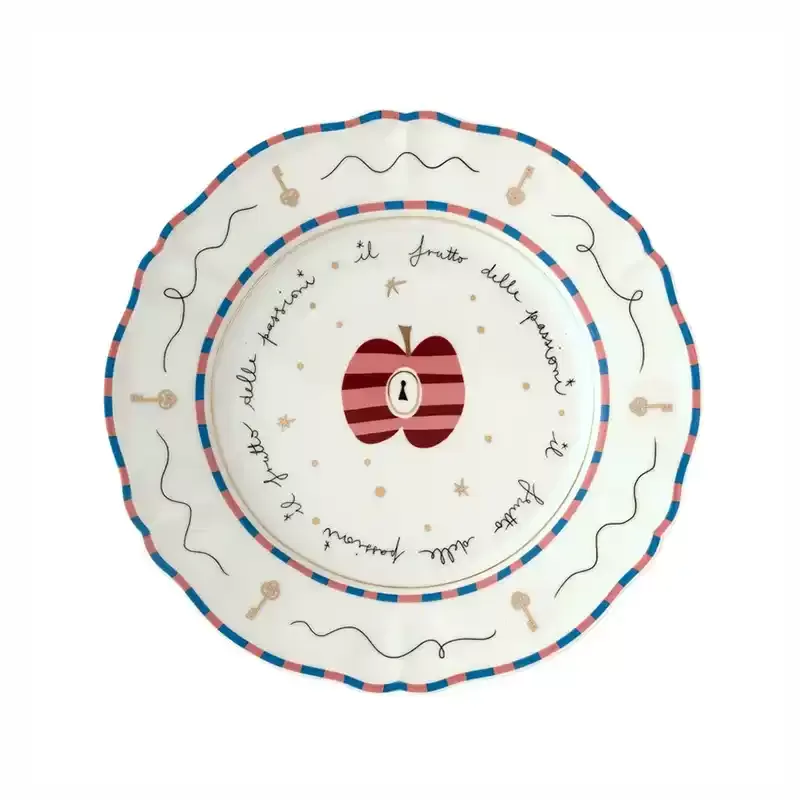 PIATTO PIANO CM 26.5 MELA 