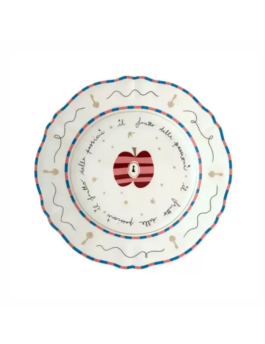 PIATTO PIANO CM 26.5 MELA 