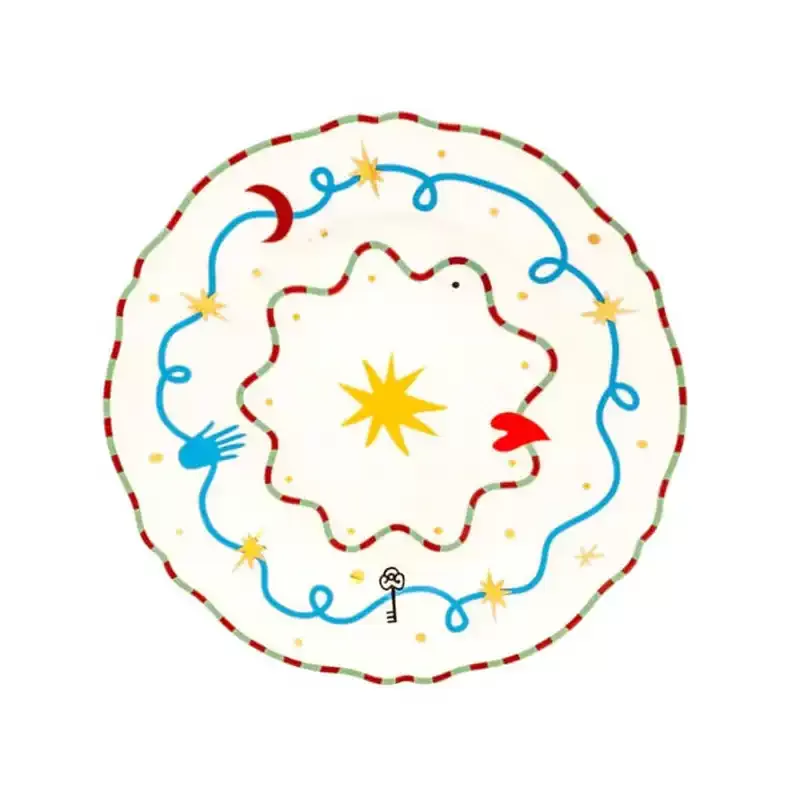 PIATTO PORTATA ROT. CM32.5 STELLA 