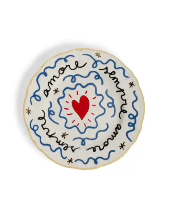 PIATTO CM 16.5 CUORE 