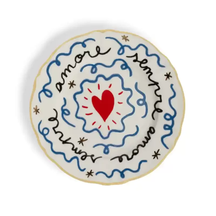 Bitossi Home Piattino Cuore Ø 16,5 cm