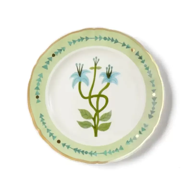 PIATTO FRUTTA Cm20,5 FASCIA VERDE