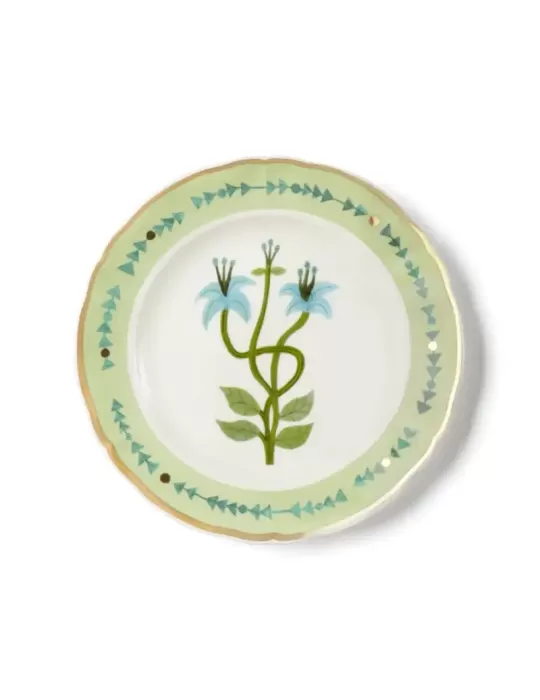 PIATTO FRUTTA Cm20,5 FASCIA VERDE