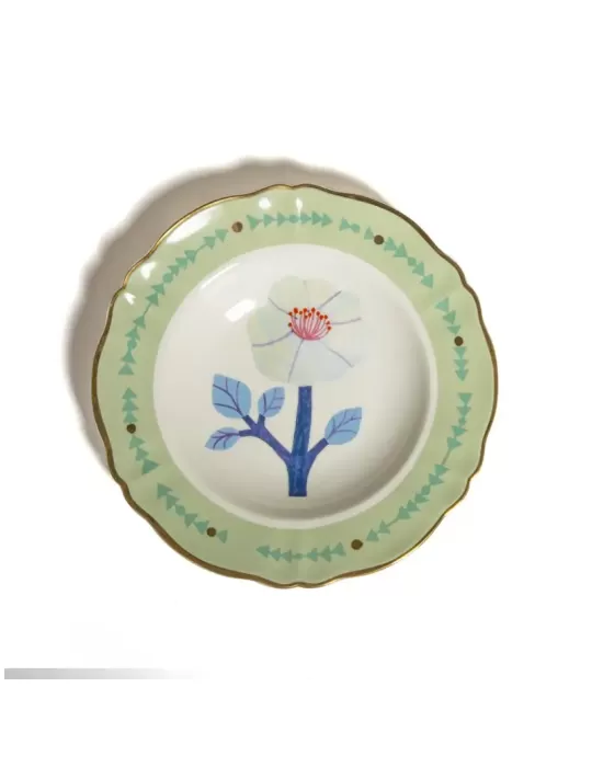 PIATTO FONDO Cm23 FASCIA VERDE