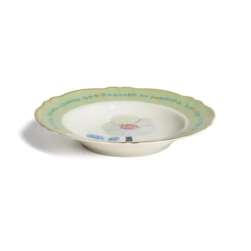 PIATTO FONDO Cm23 FASCIA VERDE