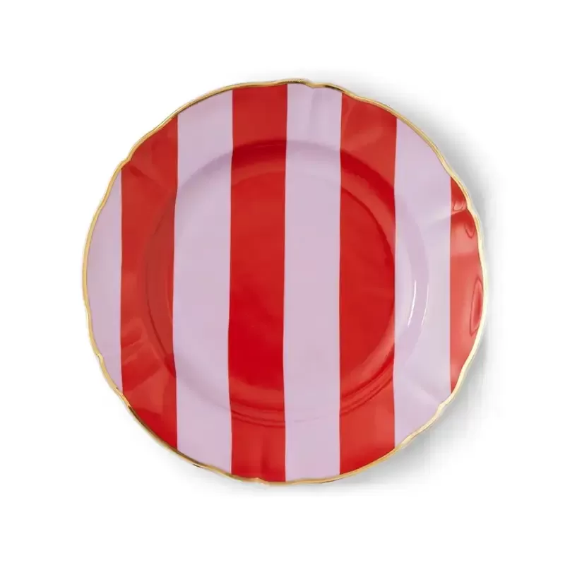 PIATTO DESSERT CM.20,5 RIGHE