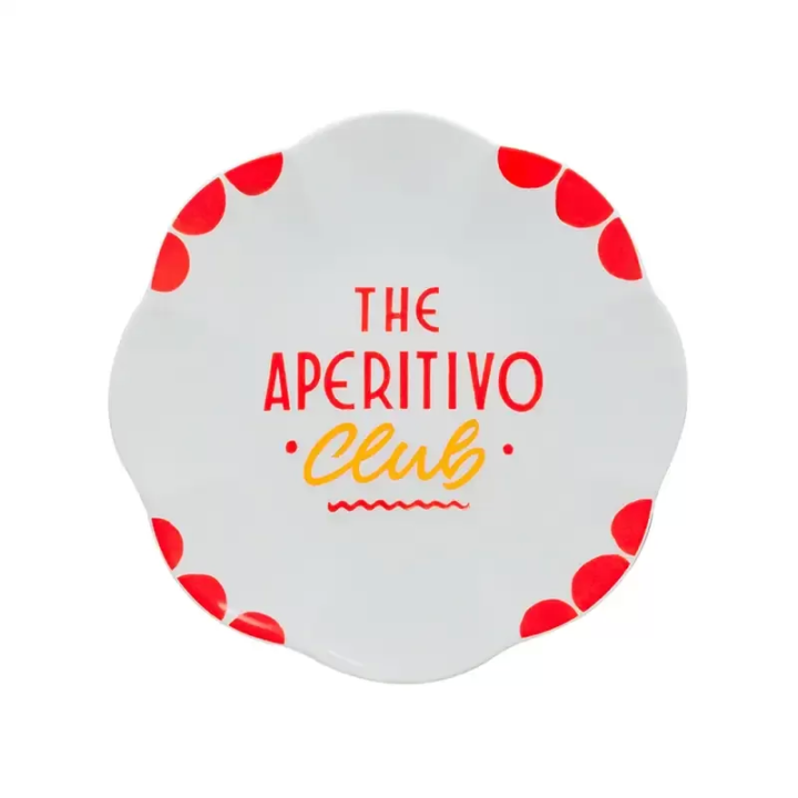 Bitossi Piatto piano The Aperitivo Club The Club Ø 22 cm