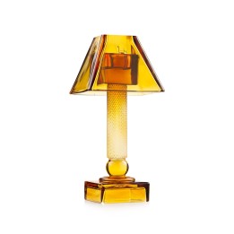 Emò Italia Candeliere quadrato Luxor Square ambra 24 cm