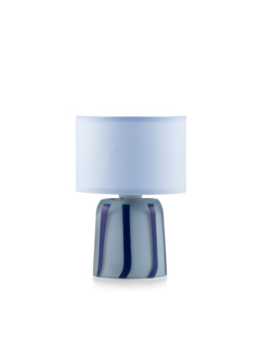 LAMPADA CON PARALUME BLU