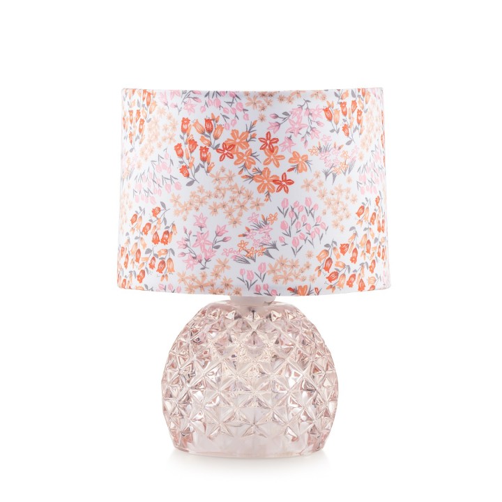 Emò Italia Lampada Rayon base rotonda cipria 21 cm