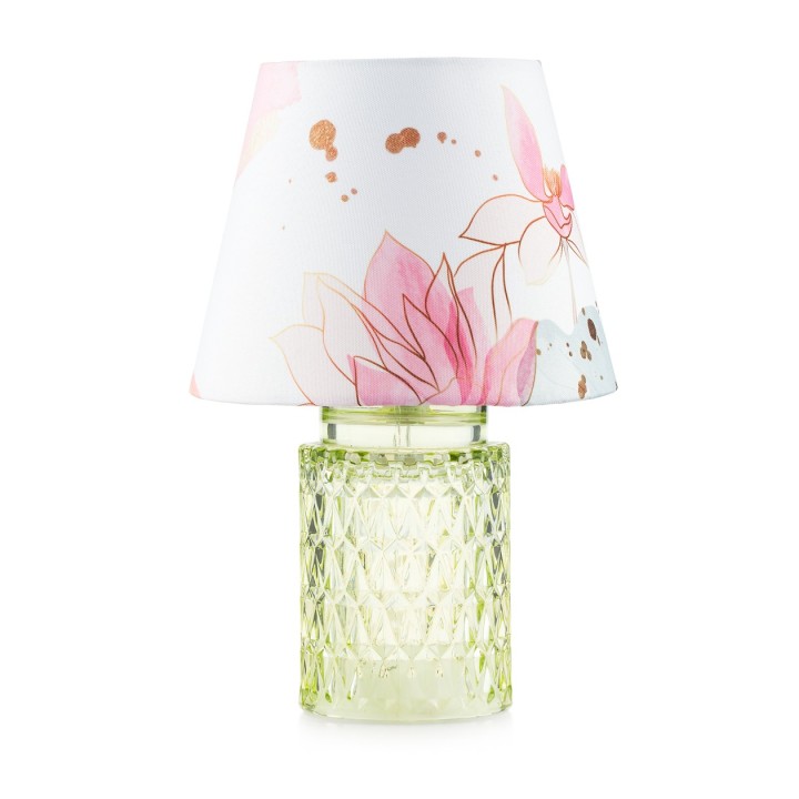 Emò Italia Lampada con base a cilindro verde