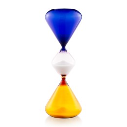 Emò Italia Clessidra Momentum blu e giallo Ø 12,5 × 37 cm