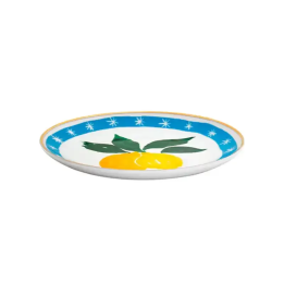 Bitossi Home Piattino Limoni con bordo oro Ø 16,5 cm