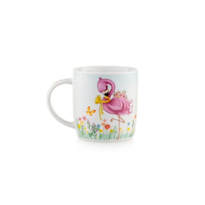 Emò Italia Tazza Sweetie fenicottero porcellana bambini