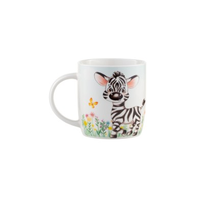 TAZZA ZEBRA C/ASTUCCIO CASA