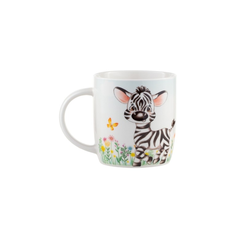 TAZZA ZEBRA C/ASTUCCIO CASA