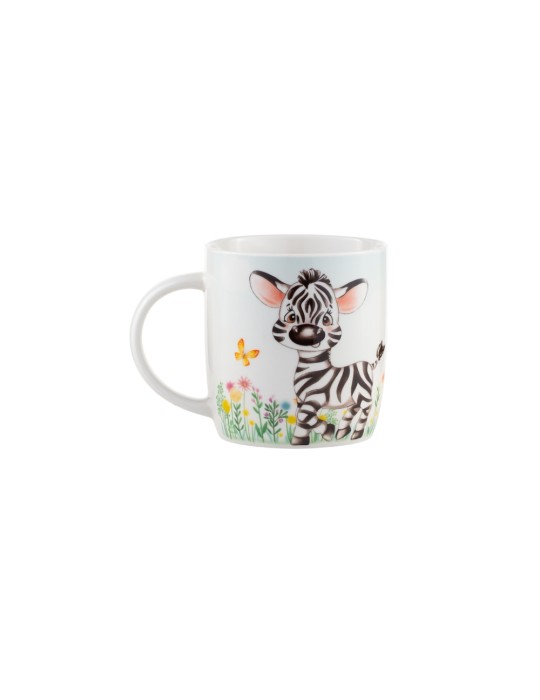 Tazza Zebra Emò Italia Sweetie in Porcellana per Bambini