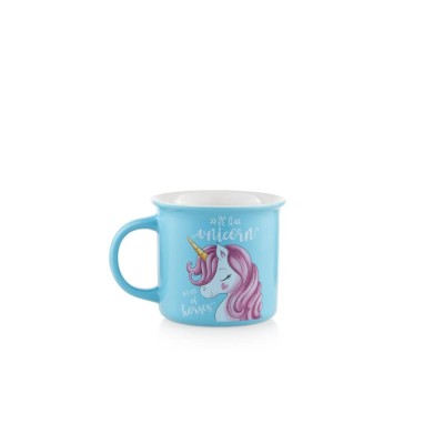TAZZA UNICORNO C/ASTUCCIO MELA