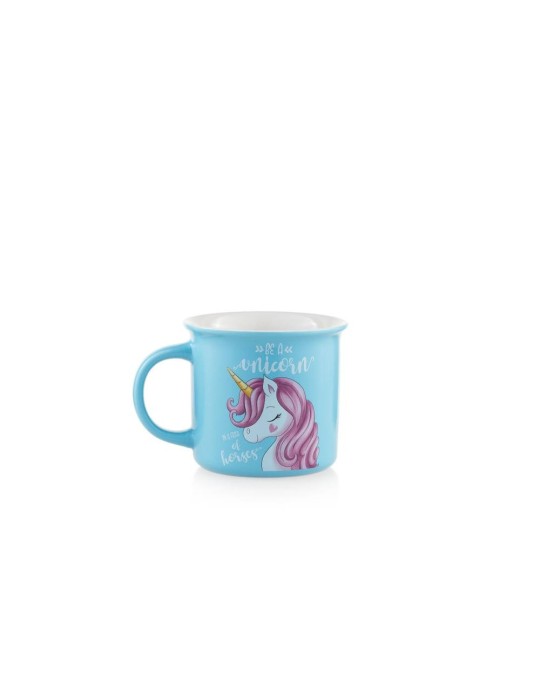TAZZA UNICORNO C/ASTUCCIO MELA