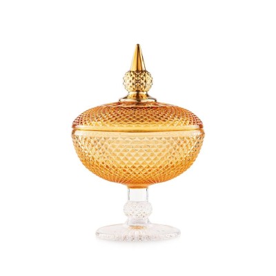 Alzata Grande Ambra Emò Italia Collezione Eterea