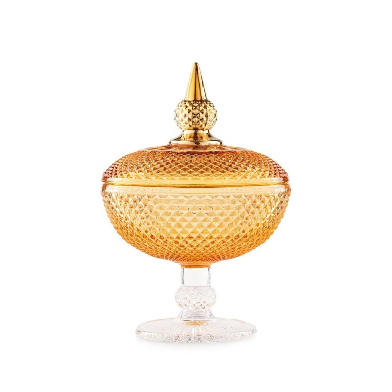 Alzata Grande Ambra Emò Italia Collezione Eterea