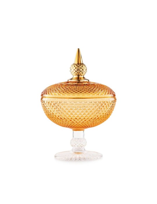 Alzata Grande Ambra Emò Italia Collezione Eterea