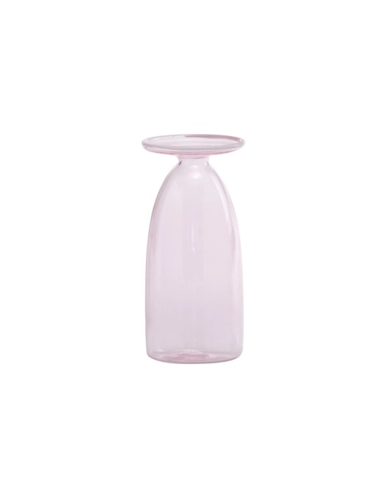 Un Fiore Vaso 22 Rosa Zafferano in Vetro Borosilicato